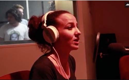 <em>Screen shot of Malikah, a Lebanese-Algerian rapper </em>