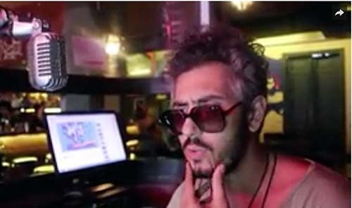 <em>Screen shot of Radio Beirut's Ribal Rayess</em>