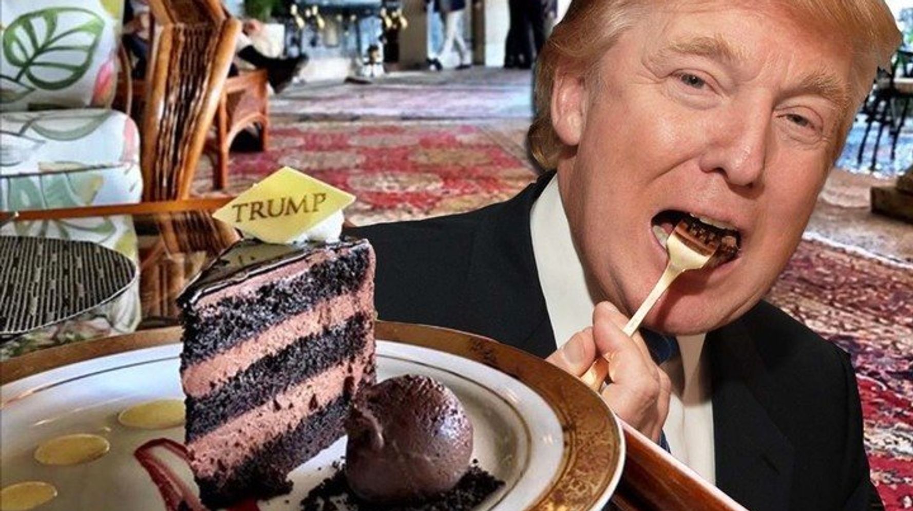 Is Trump S Chocolate Cake Really The Most Beautiful You Ve Ever Seen Huffpost Life