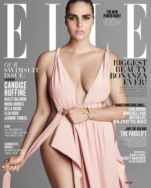 The Great Reason You Might Be Bored By Candice Huffine's Elle Cover |  HuffPost Life