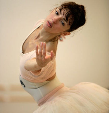Lorena Feijoo in rehearsai