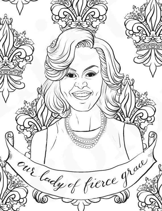10 Printable Adult Coloring Pages for Strong Women (and Girls!) Who Are  Changing the World, Printables