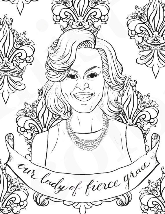 21 Printable Coloring Sheets That Celebrate Girl Power