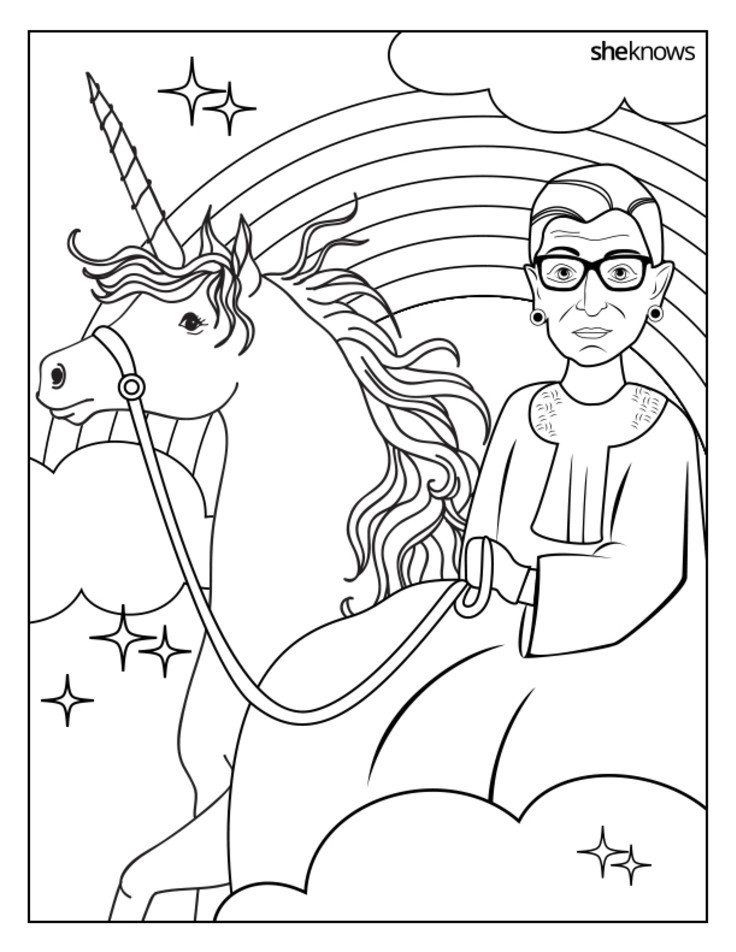 21 printable coloring sheets that celebrate girl power