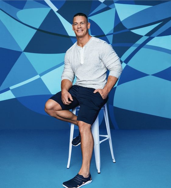 John Cena joined the Crocs’ “Come As You Are” campaign to encourage kids to be comfortable in their shoes.