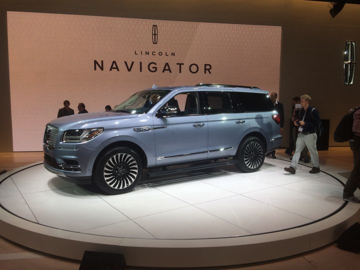 The elegant menace of the all-new 2018 Lincoln Navigator. photo: Shane Kite
