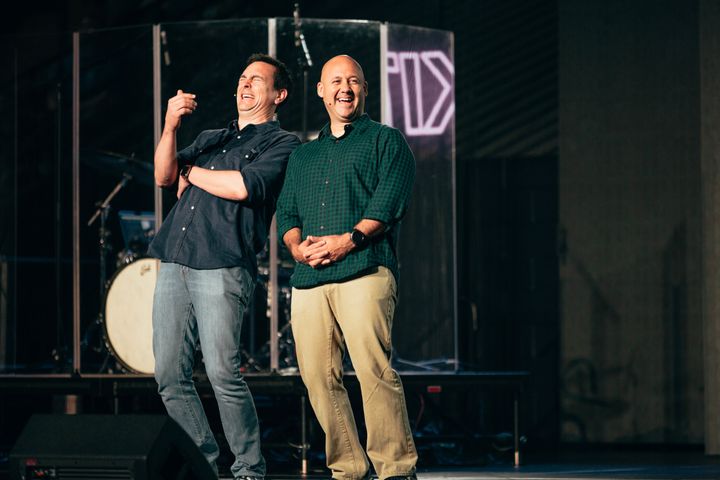 Skit Guys, Tommy Woodard and Eddie James, former class clowns and lifetime friends, are still entertaining crowds with clean comedy and a positive faith message. 