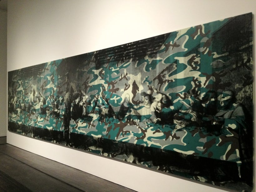 The ‘camouflaged’ Last Supper