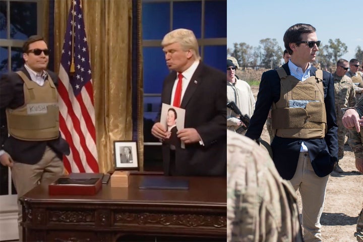 Which one wears it better? Jimmy Fallon or Jared Kushner?