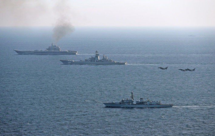 Royal Navy Escorts Russian Warships Through English Channel | HuffPost ...