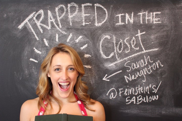 Sarah Naughton in Trapped in the Closet