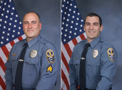 Sgt. Michael Bongiovanni (left) and Master Police Officer Robert McDonald have been fired.