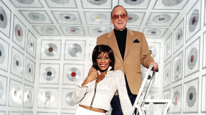Clive Davis, seen here with Whitney Houston, is the subject of the 2017 Tribeca Film Festival’s Opening Night film: Clive Davis: The Soundtrack of Our Lives 