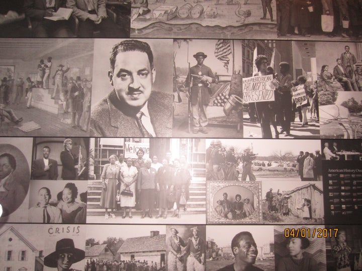 Black History photo montage from the Smithsonian National Museum of African American History and Culture in Washington DC