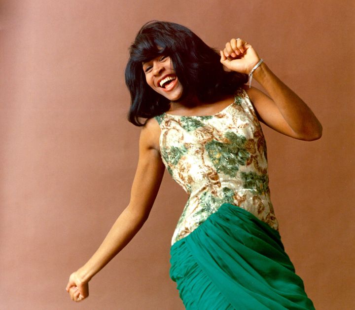 Tina Turner, shown here in 1964, began her rise to fame with her then-husband in the Ike & Tina Turner duo.