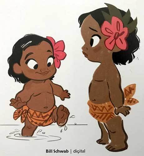 How Baby Moana Went From Being A Test Subject To A Scene Stealer In Walt Disney Animation Studio S Latest Hit Huffpost Null