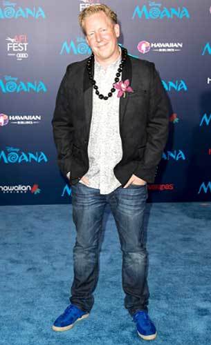 Screenwriter Jared Bush at the “Moana” premiere