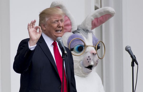 These Photos Show The First Trump White House Easter Egg Roll Actually ...