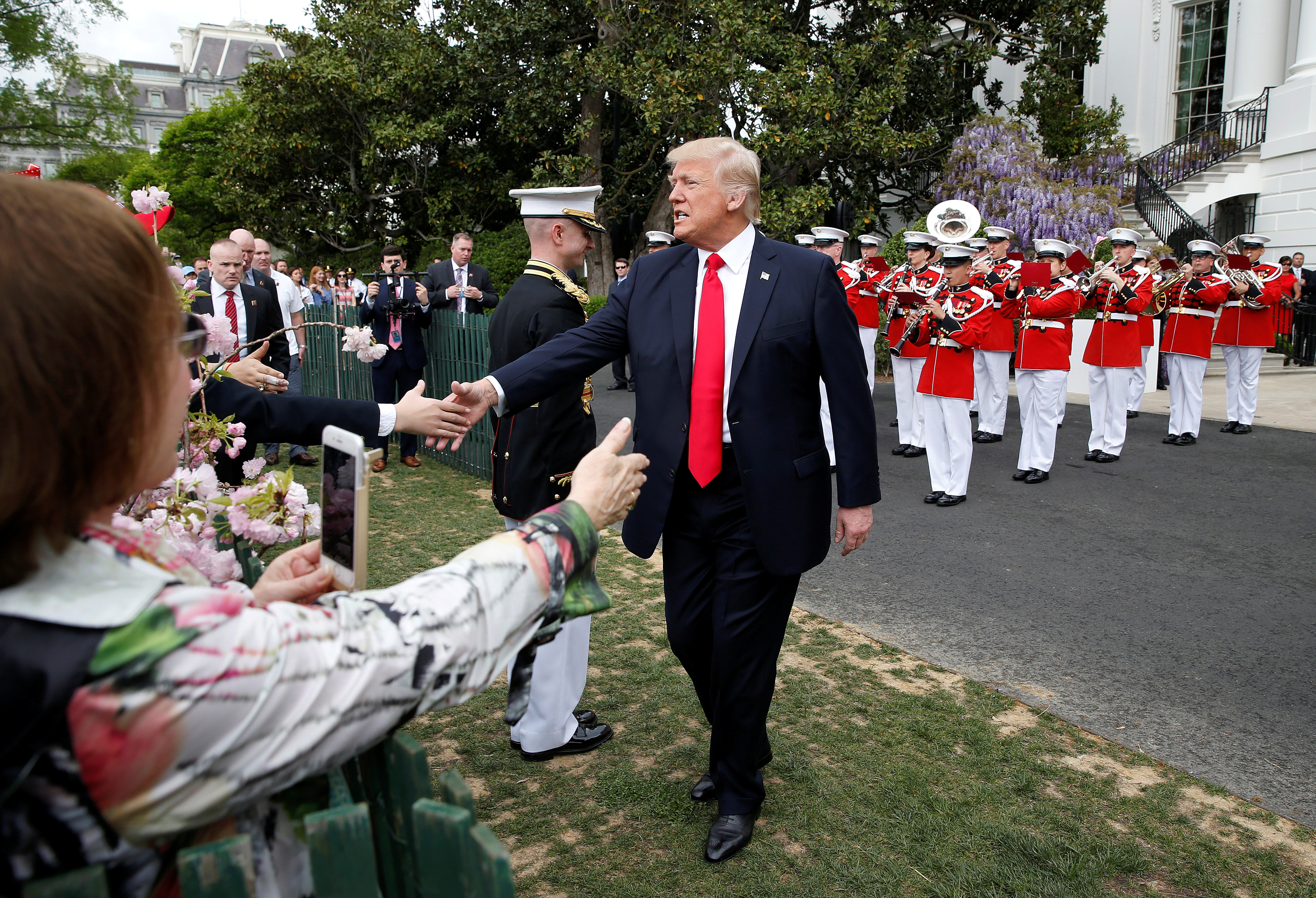 These Photos Show The First Trump White House Easter Egg Roll Actually ...