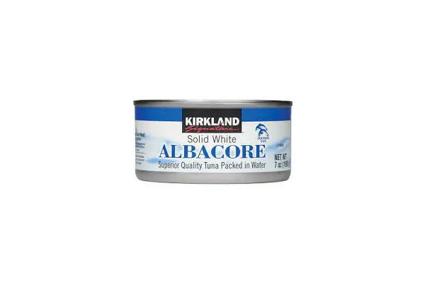 Kirkland Signature, Albacore Solid White Tuna in Water, 7 oz, 8