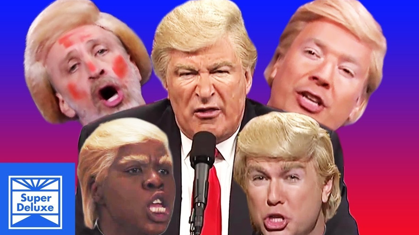 Watch 33 Celebrities Impersonate Donald Trump For Better Or For