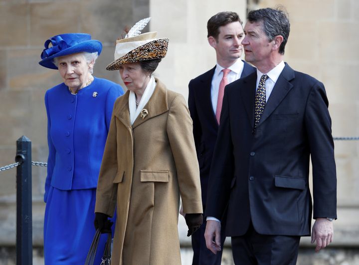 Princess Anne and Timothy Laurence