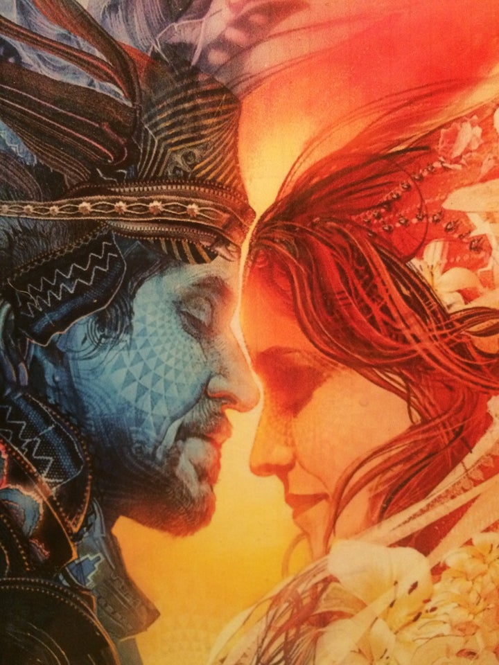 <p>~An image of sacred union that sat on my altar for many years~</p>