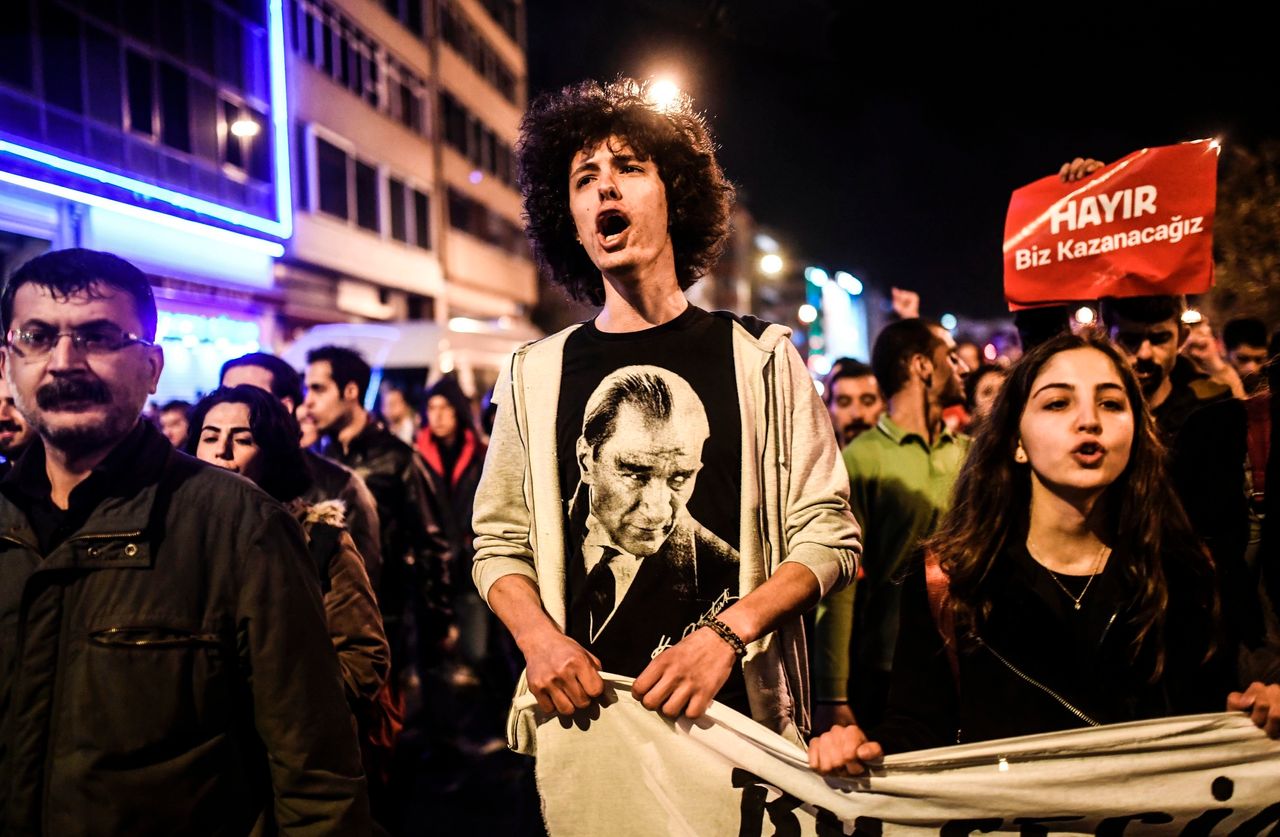 The referendum marks "the discontinuation of Atatürk’s modern Turkey," Shafak says.