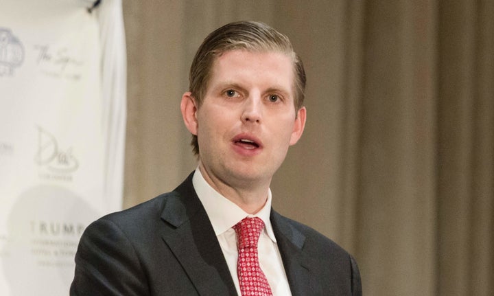 Eric Trump, son of President Donald Trump, complained about people who are mean on Twitter. 