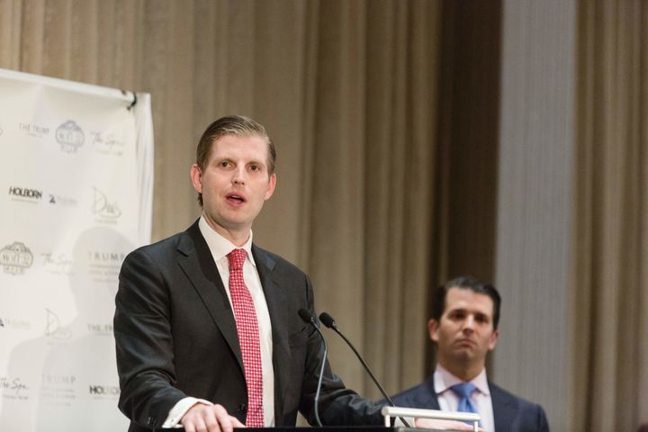Eric Trump, son of President Donald Trump, complained about people who are mean on Twitter. 