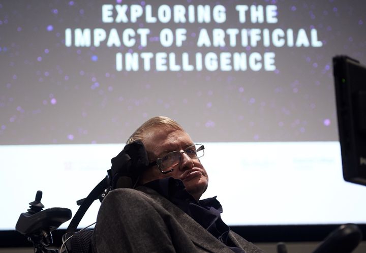 Professor Stephen Hawking and actor Hugh Laurie were victims of celebrity death hoax advertisements on the social media platform