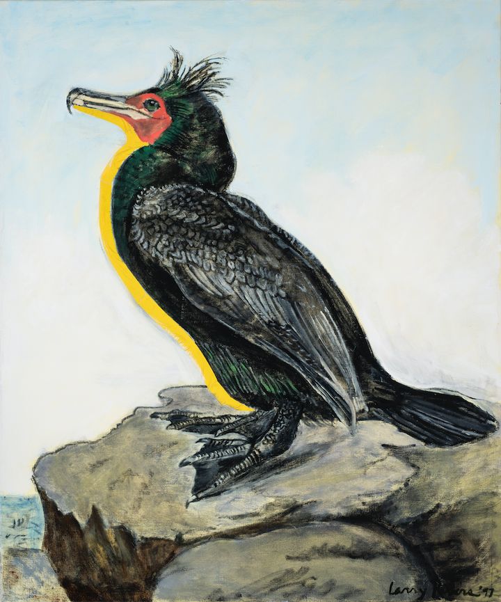Larry Rivers - Double Crested Cormorant, 1997