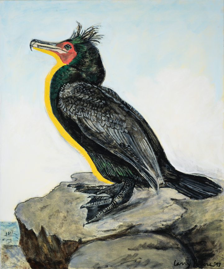 <p>Larry Rivers - <em>Double Crested Cormorant</em>, 1997</p>