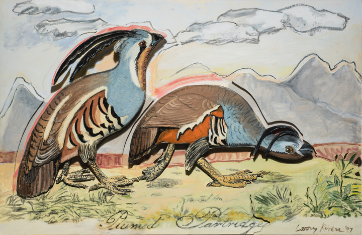 <p>Larry Rivers - <em>Plumed Partridge</em>, 1997</p>
