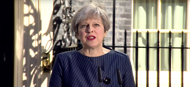 Theresa May announces she would like a general election on June 8