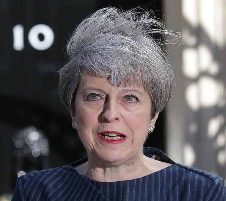 Theresa May said on Tuesday that she was seeking a snap election