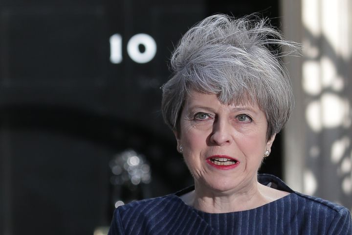 Theresa May said on Tuesday that she was seeking a snap election