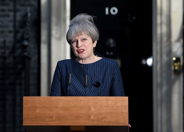 Theresa May announced a snap election to be held on June 8