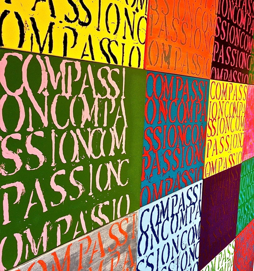 <em>34 COMPASSION Paintings</em> By John Schlimm