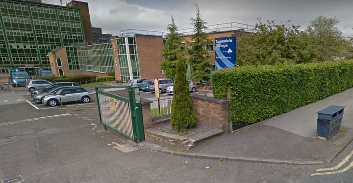 Tameside College near Manchester was placed under lockdown over 'gun threats' on social media 