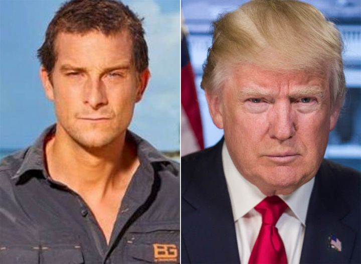Bear Grylls has qualified words of encouragement to entice Donald Trump into the wild