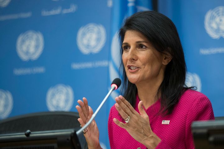 “We are against all forms of discrimination, including against people based on sexual orientation," Nikki Haley wrote. 