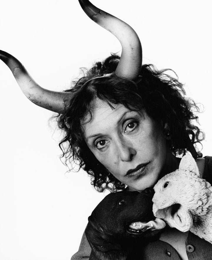 Artist Carolee Schneemann,1995. 