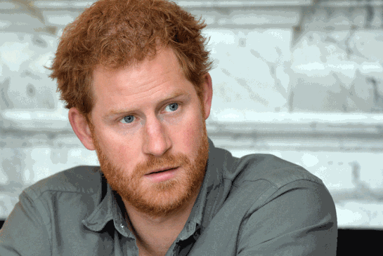 Prince Harry, younger son of Prince Charles and Princess Diana of Wales. The royal world leader has struggled with grief and
