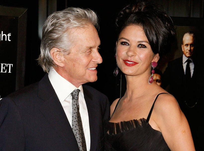 Catherine Zeta Jones and husband, Michael Douglas. The actress and role model has chosen to speak publicly about her bipolar