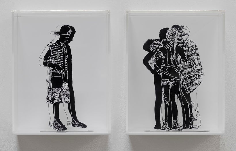 Works by Zadok Ben-David from <em>“People I Saw But Never Met” </em>at Shoshana Wayne Gallery