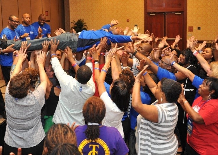 A thrilling scene from a Platinum Performance Global, L.L.C. live experience.