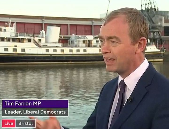 Liberal Democrats Leader Tim Farron on Channel 4 News