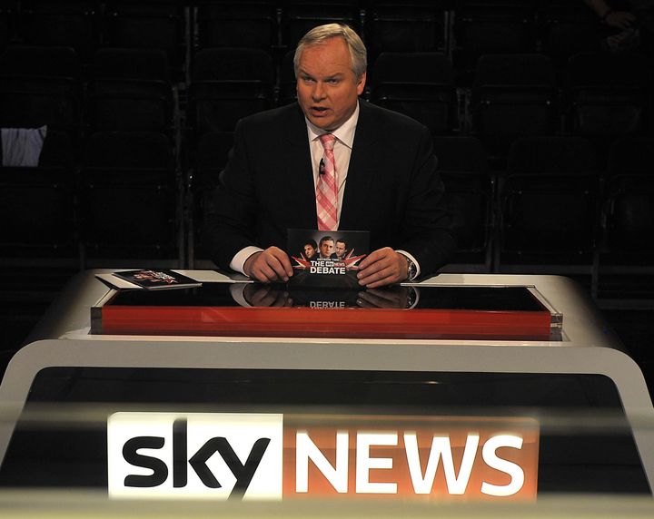 Boulton fronts Sky's political coverage and speculated on the PM's health while waiting for her announcement on Tuesday