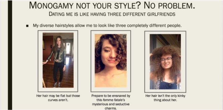 'Monogamy not your style? No problem.' 